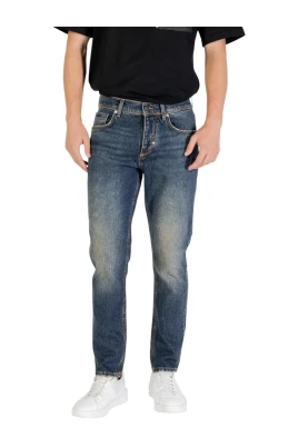 Robust Zip Jeans för höst/vinter