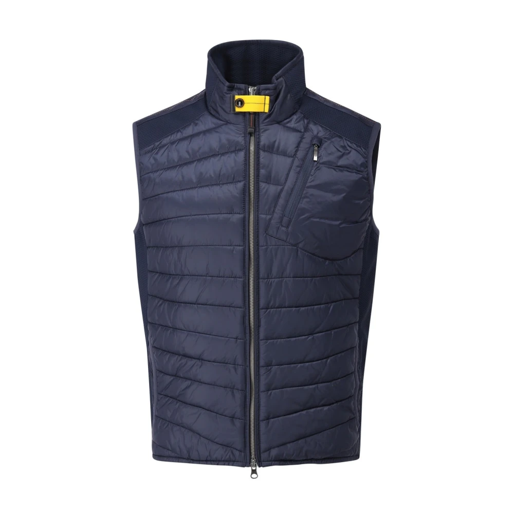 Parajumpers Men's Blue Quilted Zavier Vest With Pockets - Waistcoats - 2XL - Jackets