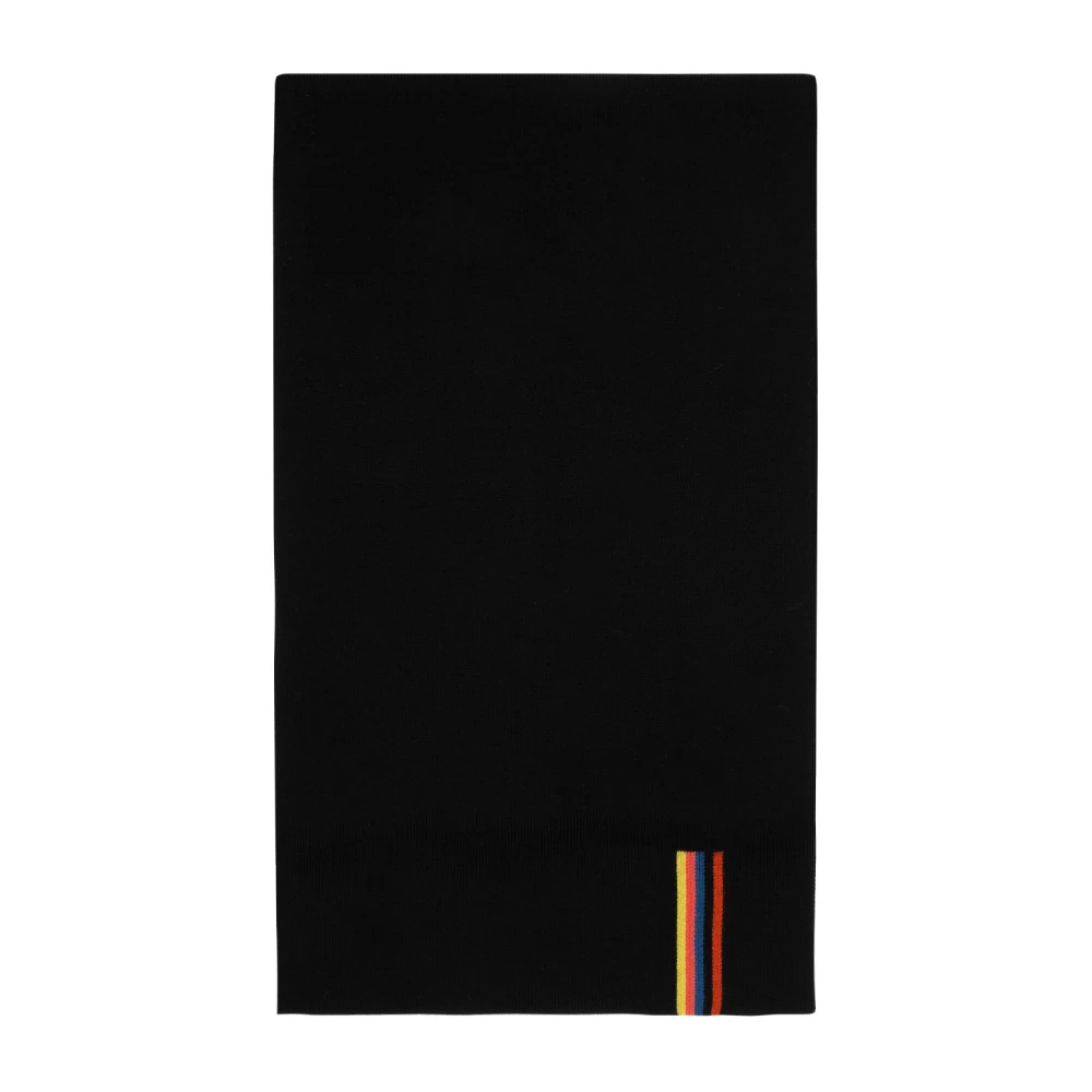 PS By Paul Smith Winter Scarves Black Heren