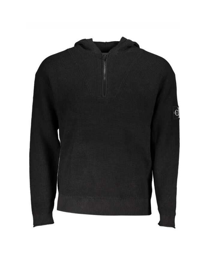 pull-a-capuche-epure-en-coton-avec-logo