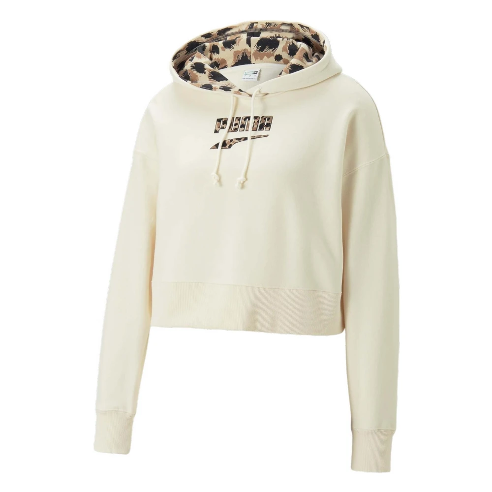 Puma Downtown Hoodie White Dames