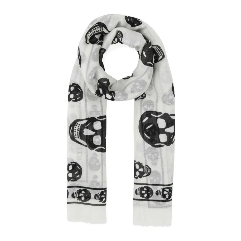 Alexander McQueen Dam Foulard Halsduk - Vintermode Tillbehör Multicolor, Dam