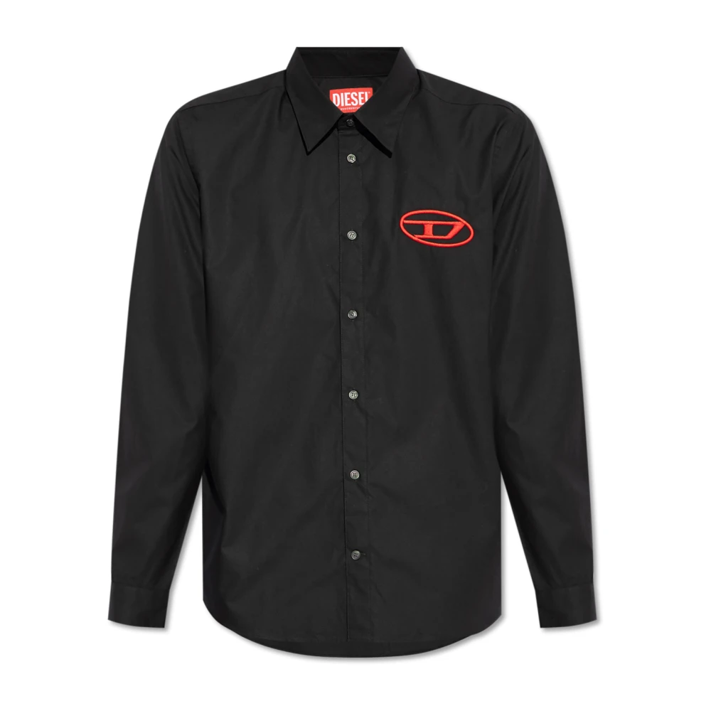 Diesel Uomo Nero Magliette, 3XL, New,