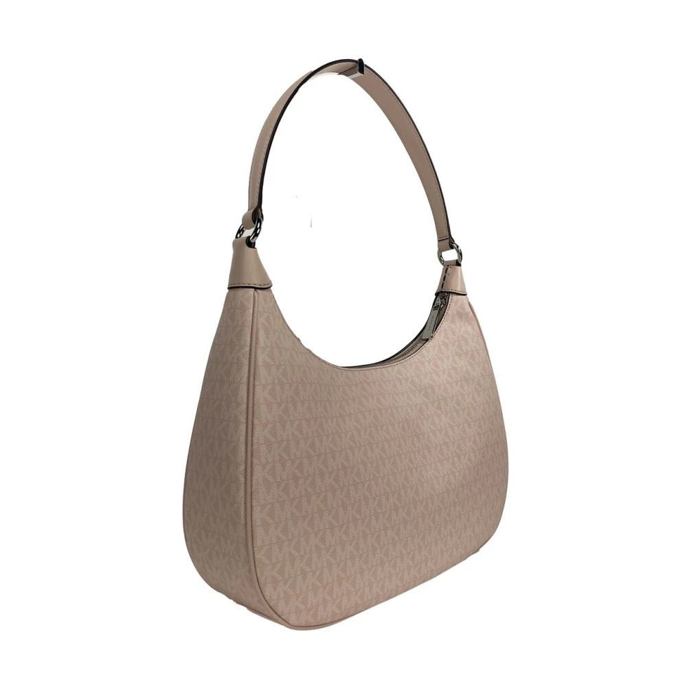 Michael Kors Stijlvolle Schoudertas met Binnenrits Beige Dames