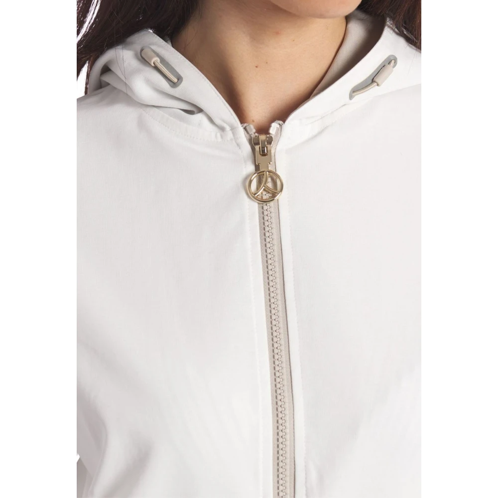 People of Shibuya Stijlvolle Hoodie voor Mannen White Dames