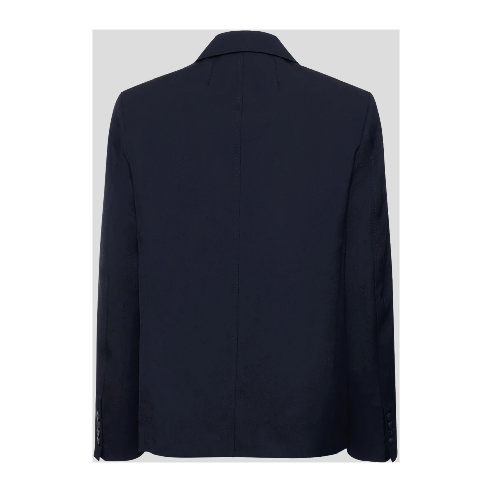 Jacquemus Viscose jas in stijlvol ontwerp Blue Heren