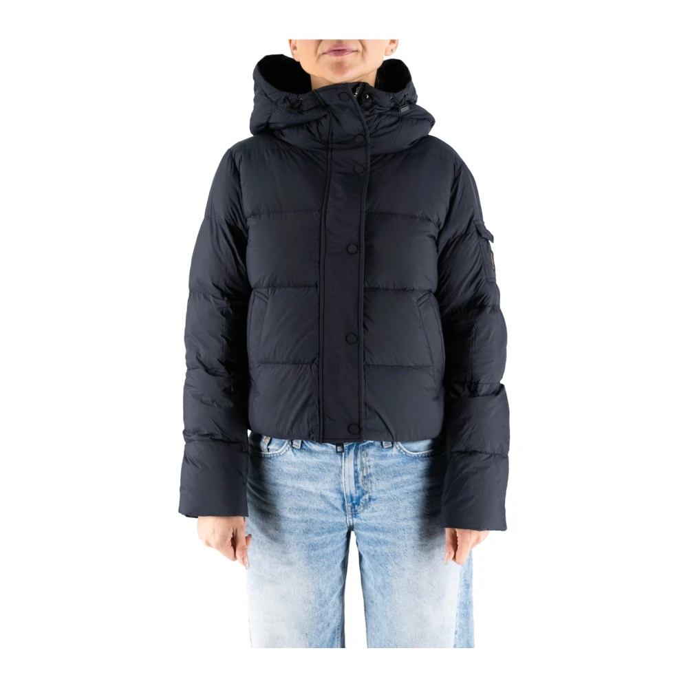 Refrigiwear Damen Schwarz Jacken, K, Lgröße:
