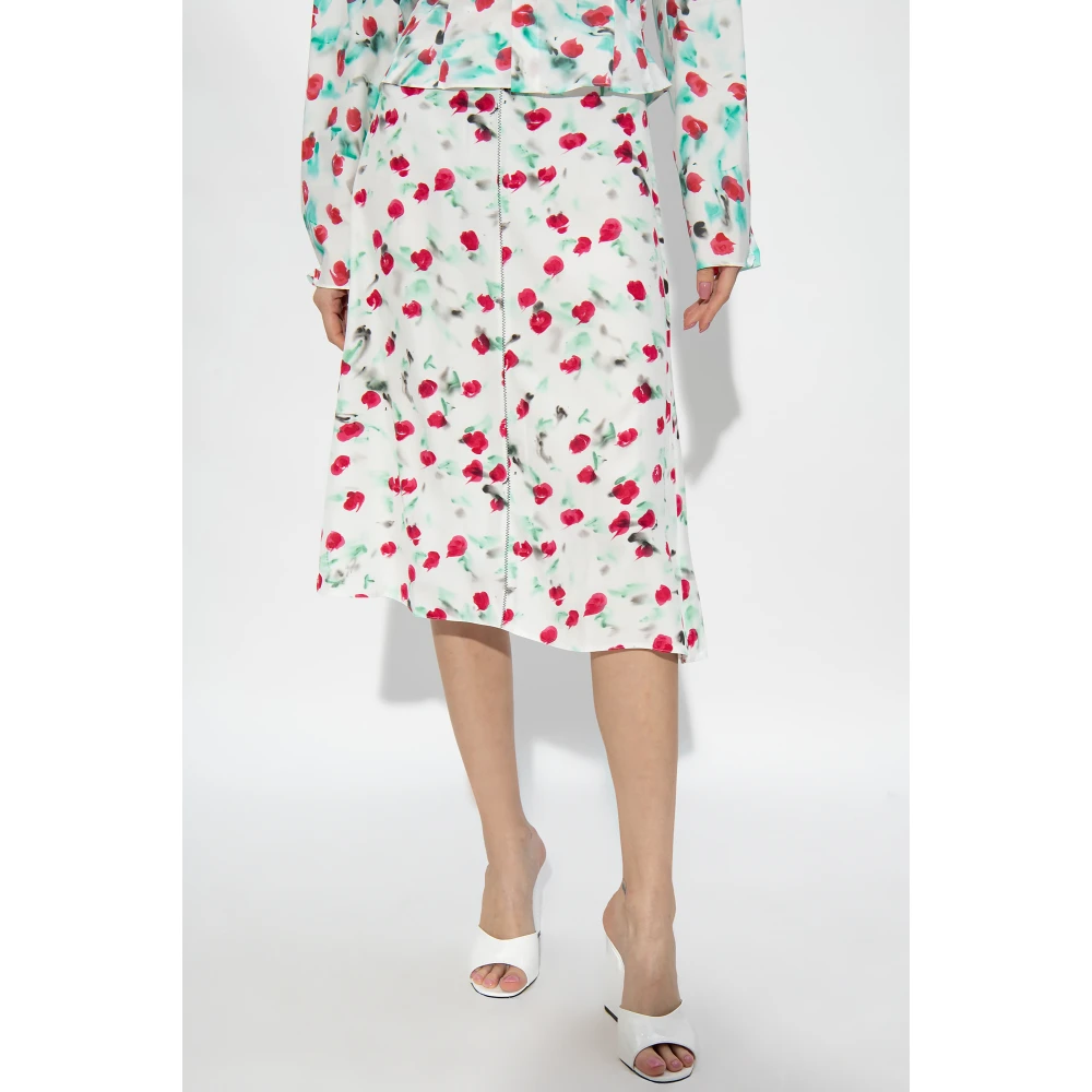 Marni Rok met bloemenmotief White Dames