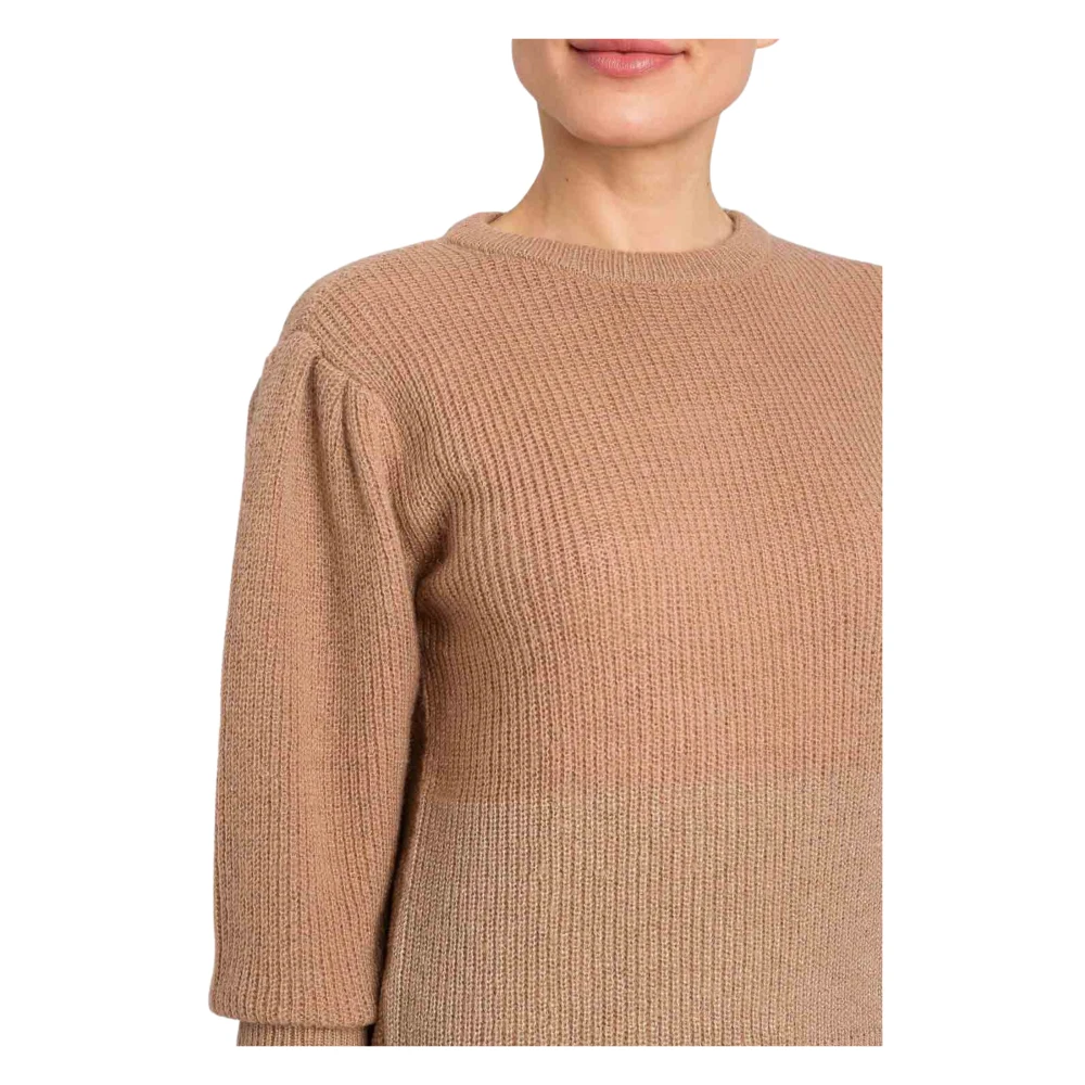Twinset Wolmix Sweater Set Brown Dames