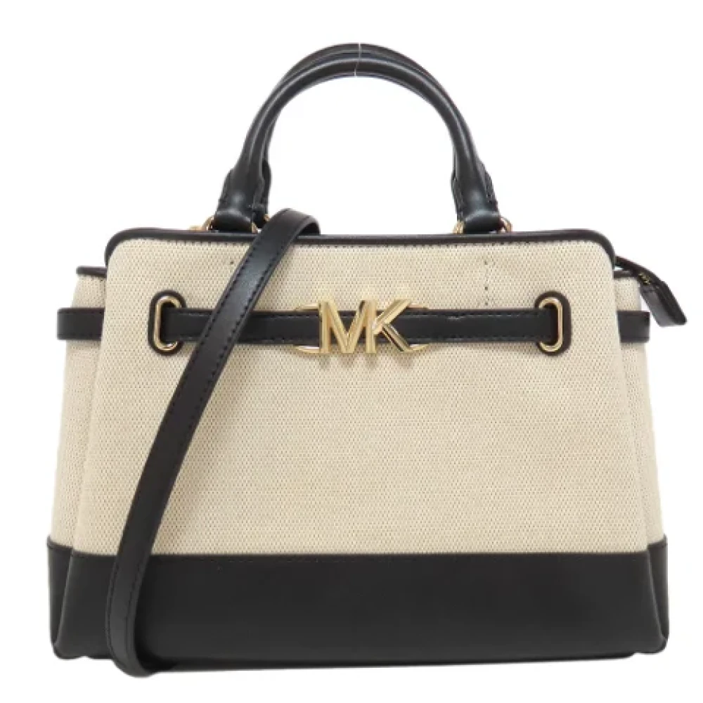 Michael Kors Pre-owned Canvas handbags Black Dames
