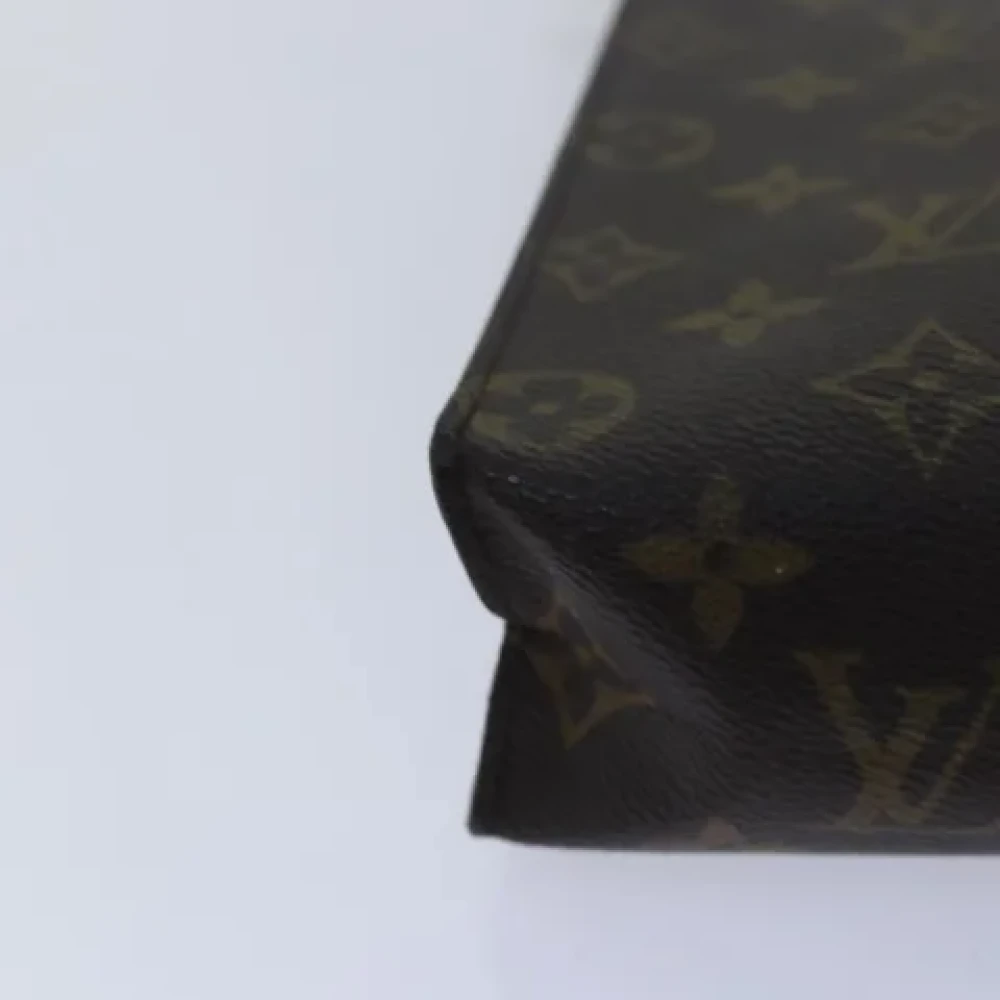 Louis Vuitton Vintage Pre-owned Canvas pouches Brown Dames