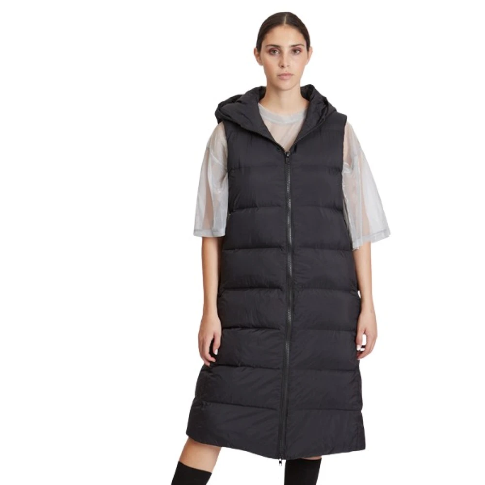 Canadian Classics Lang Hooded Damesvest Black Dames