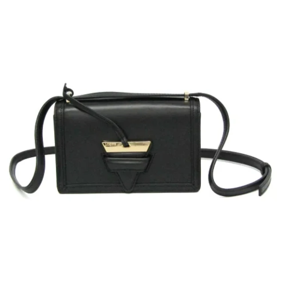 Loewe Pre-owned Leather shoulder-bags Black Dames