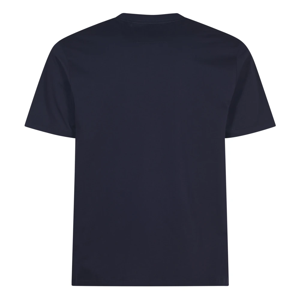 C.P. Company Logo Patch T-shirt Blue Heren