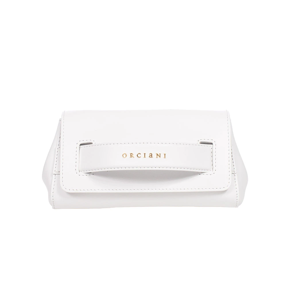Orciani - Bags > Clutches - White - Orciani - Modalova
