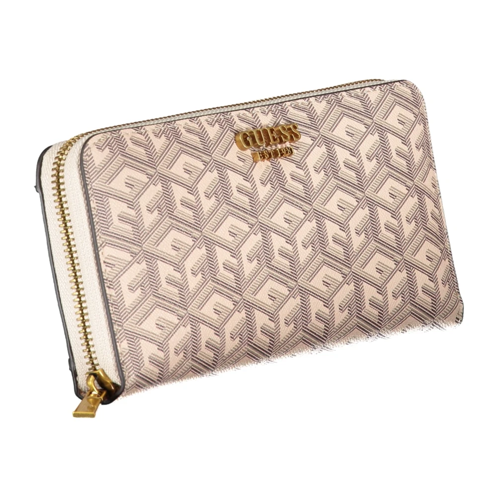 Guess Beige Dames Portemonnee Laurel SLG Beige Dames