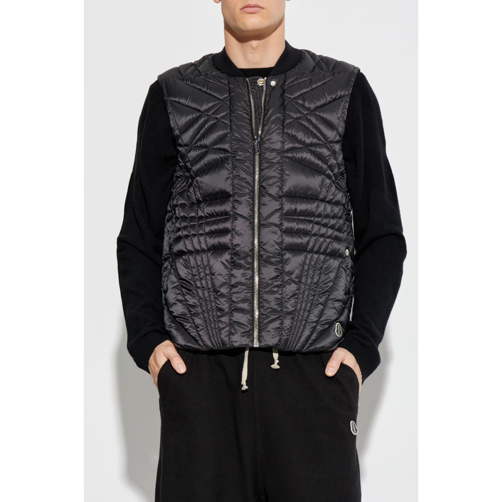 Rick Owens Quilted Vest Black Unisex