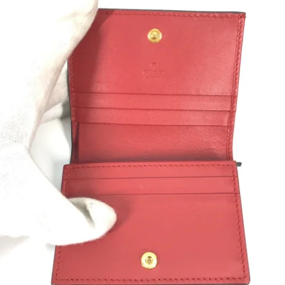Gucci Vintage Pre-owned Canvas wallets Beige Dames