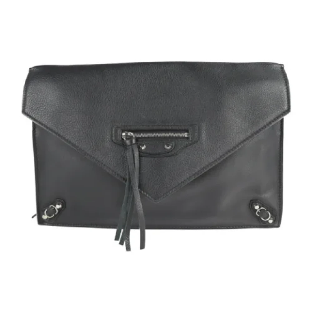 Balenciaga Vintage Pre-owned Fabric balenciaga-bags Black Dames
