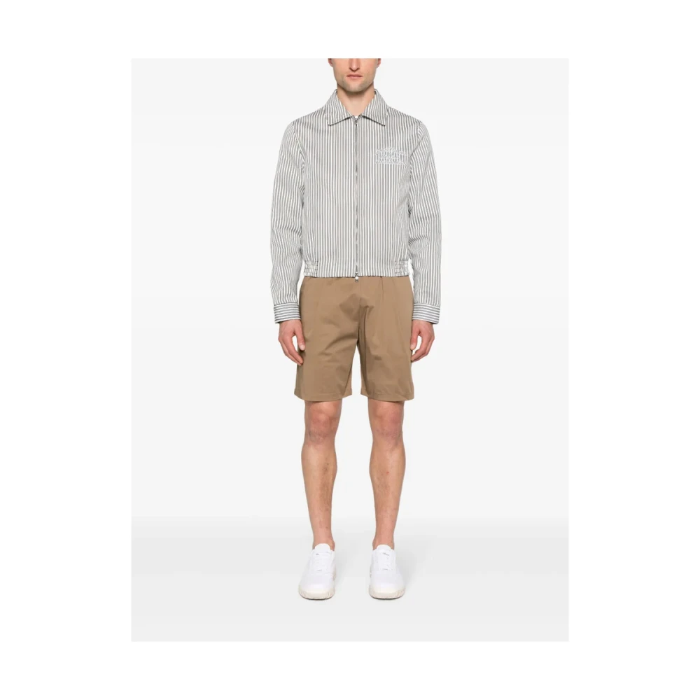 Family First Bruine Katoenen Poplin Mini Shorts Brown Heren