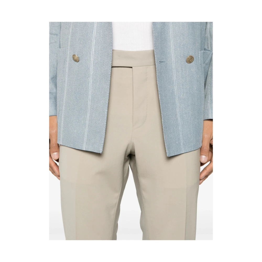 Pt01 Beige Chino Broek met Zakken Beige Heren