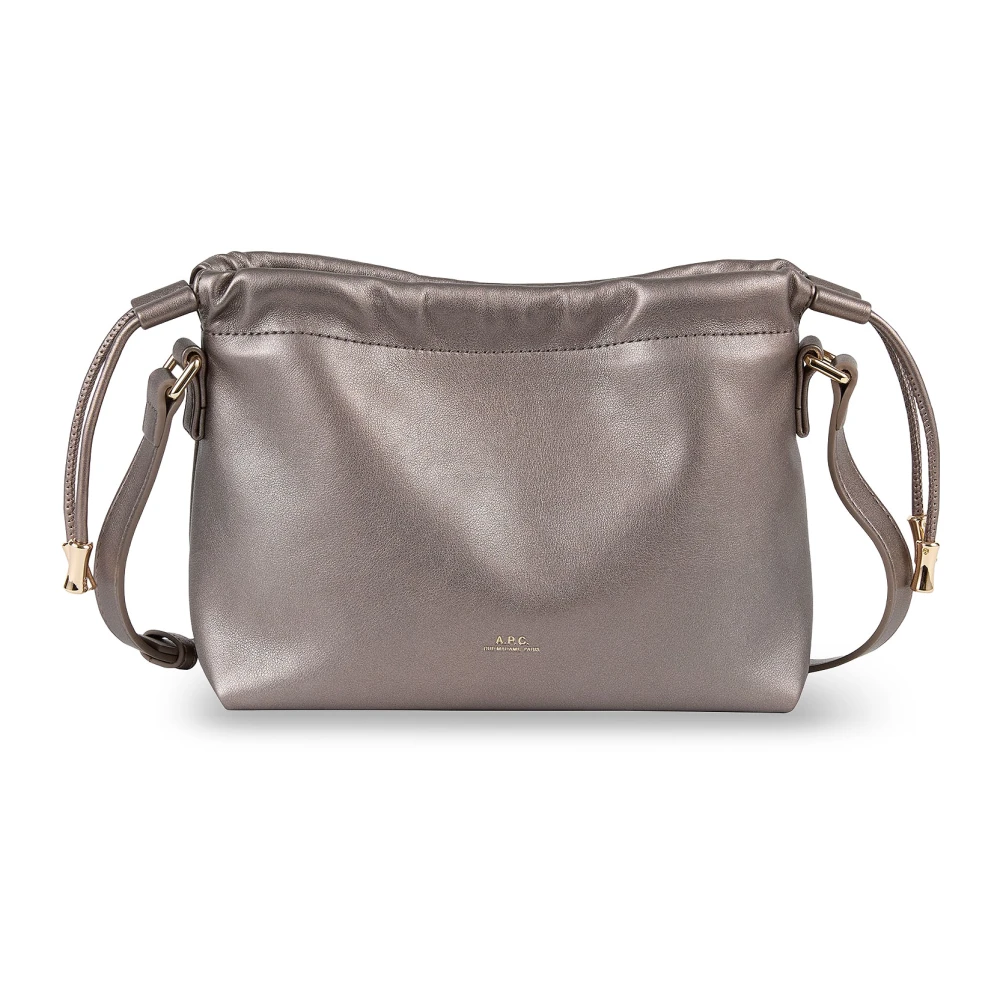 A.p.c. Women's Gray Ninon Shoulder Bag