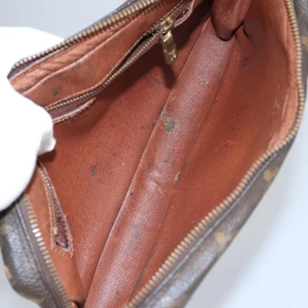Louis Vuitton Vintage Pre-owned Canvas clutches Brown Dames