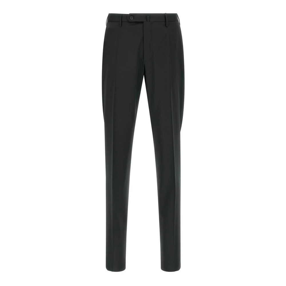 Incotex Men's Black Suit Trousers, Xl, Trousers