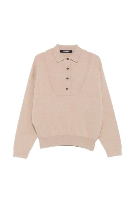Beige Tröja för Kvinnor AW25
