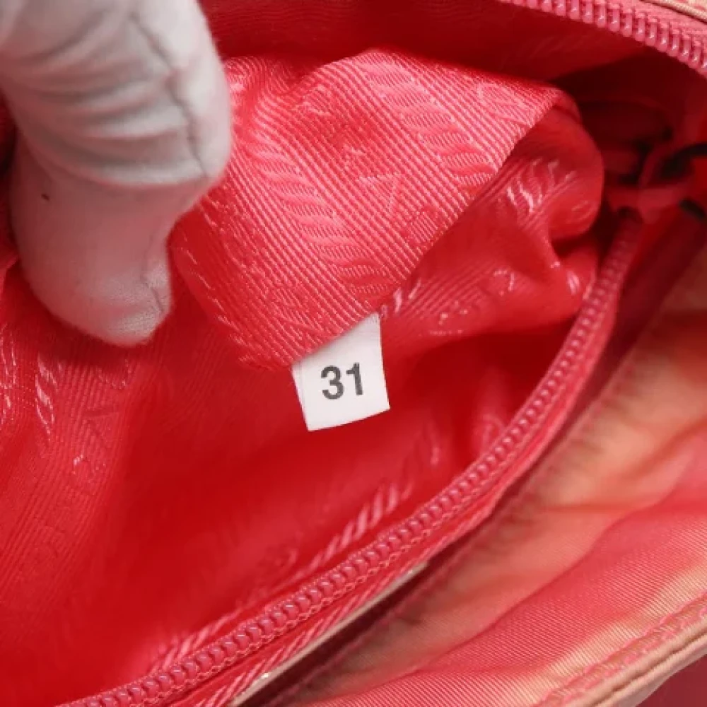 Prada Vintage Pre-owned Leather handbags Pink Dames