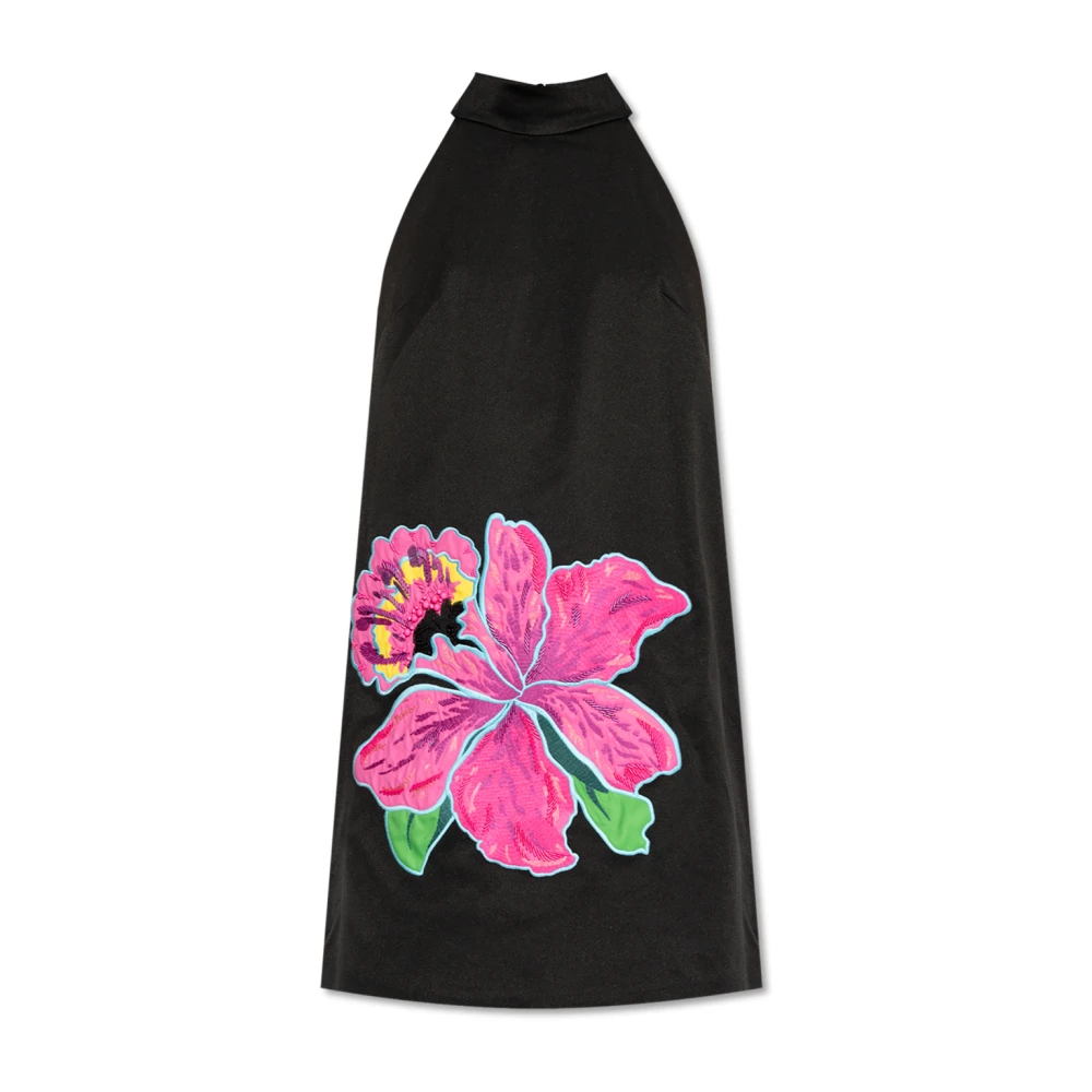 Kate Spade Bloemenmotief Jurk Black Dames