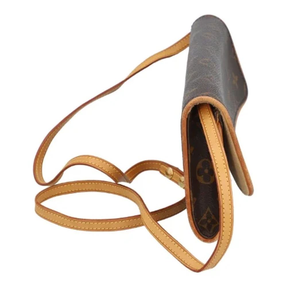 Louis Vuitton Vintage Pre-owned Canvas clutches Brown Dames