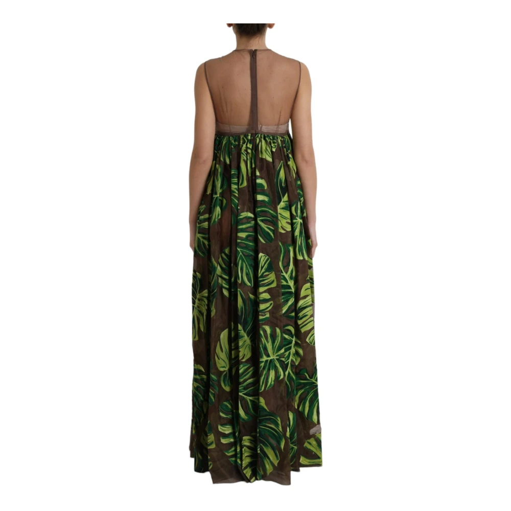 Dolce & Gabbana Maxi Dresses Green Dames