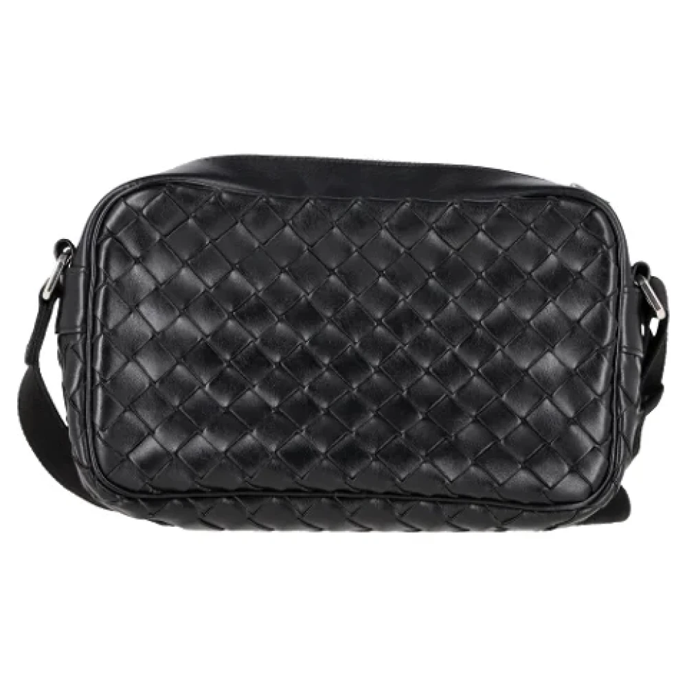Yves Saint Laurent Vintage Pre-owned Leather shoulder-bags Black Dames
