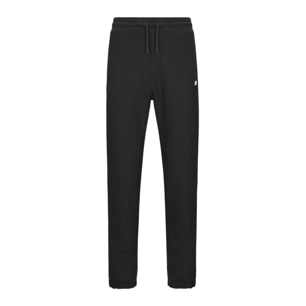 K-Way Uomo Nero Pantaloni, L, New,