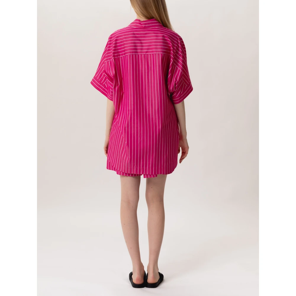 Max Mara Oversized Anemone Blouse Ss23 Stijl Pink Dames
