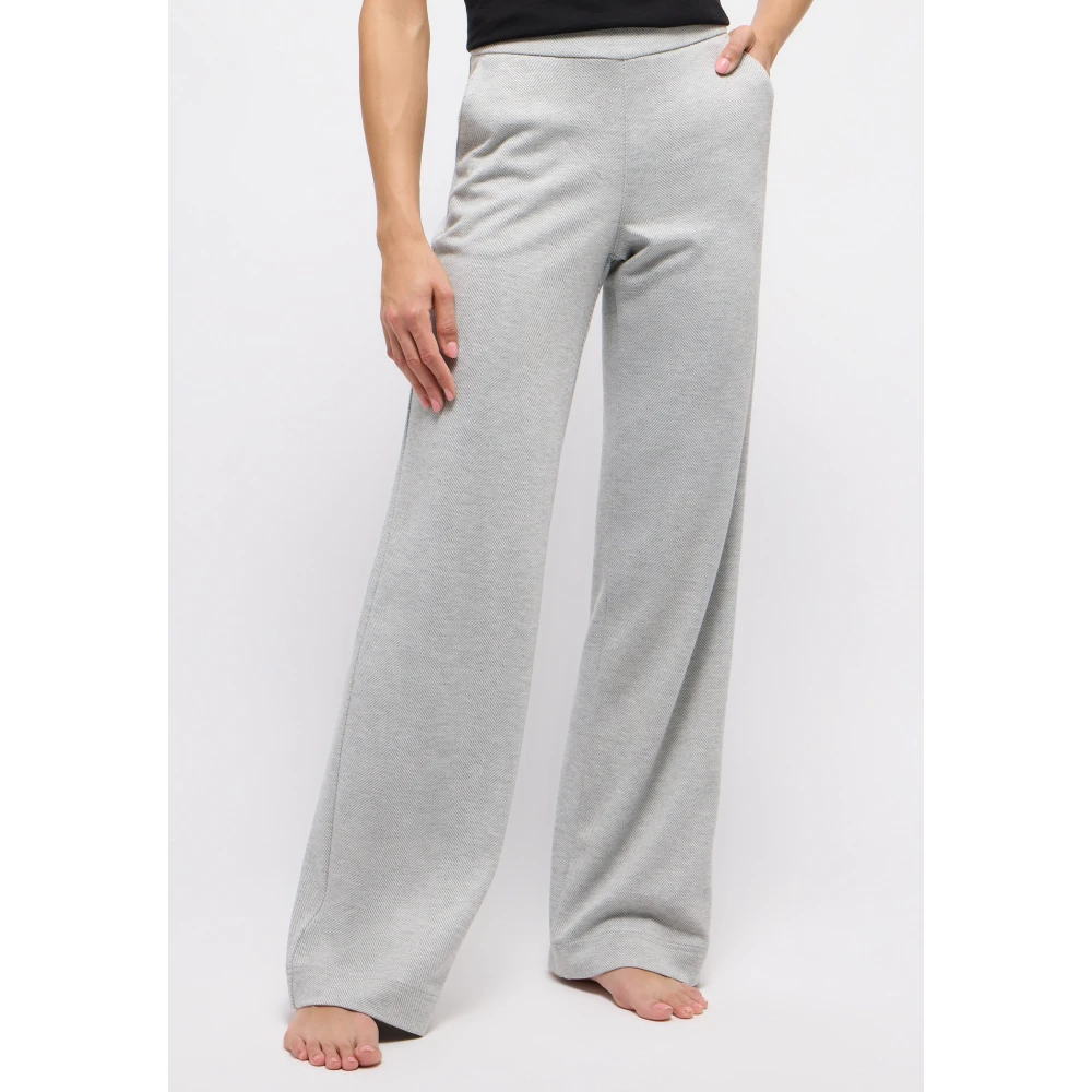 Angels Eenvoudige Stijl Leggings Gray Dames