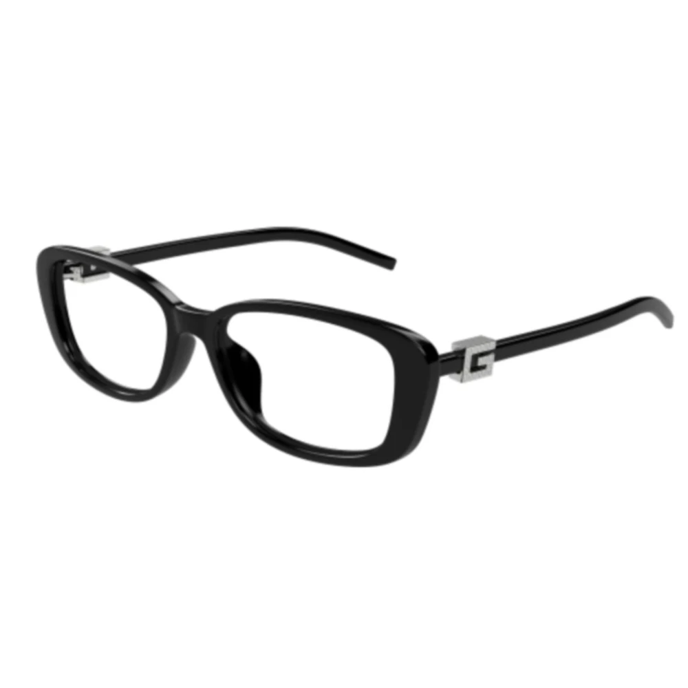 Gucci Stijlvolle Zwarte Leren Sneakers Black Unisex