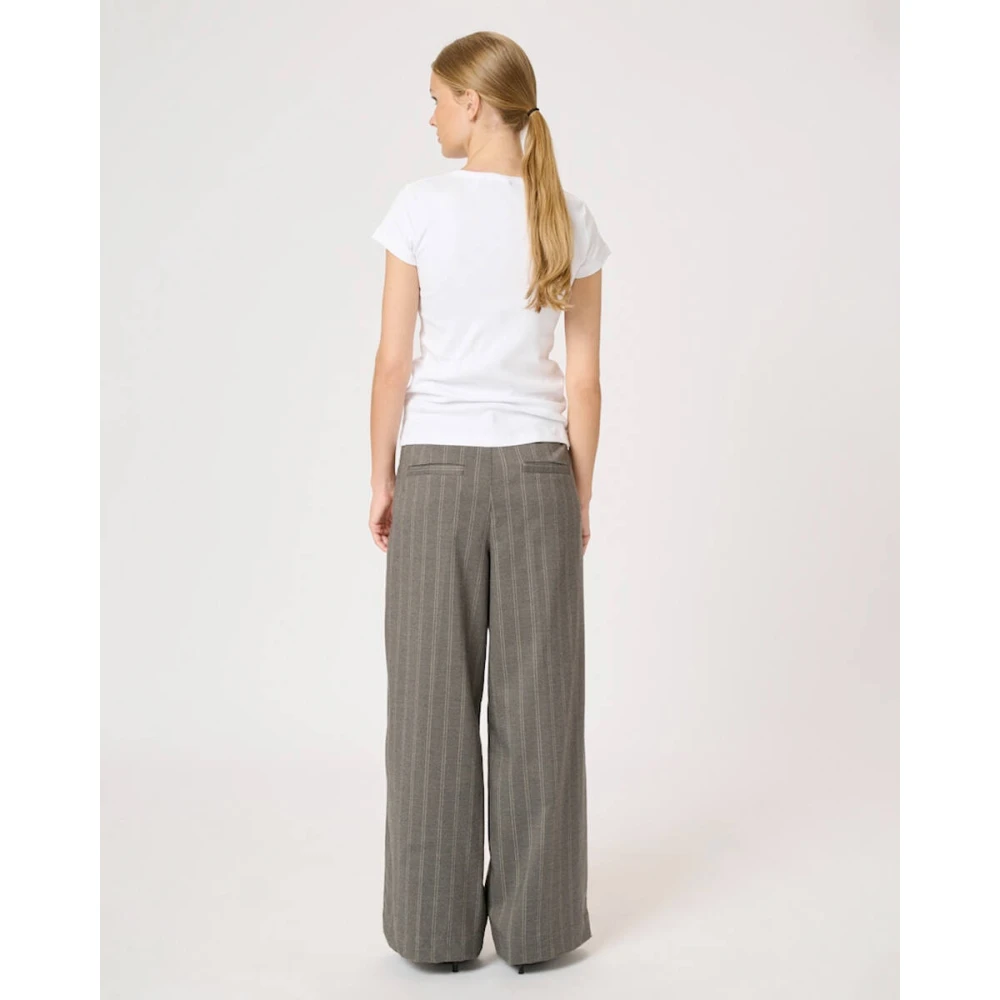My Essential Wardrobe MandyMW Top Korte Mouw Stijlvol White Dames