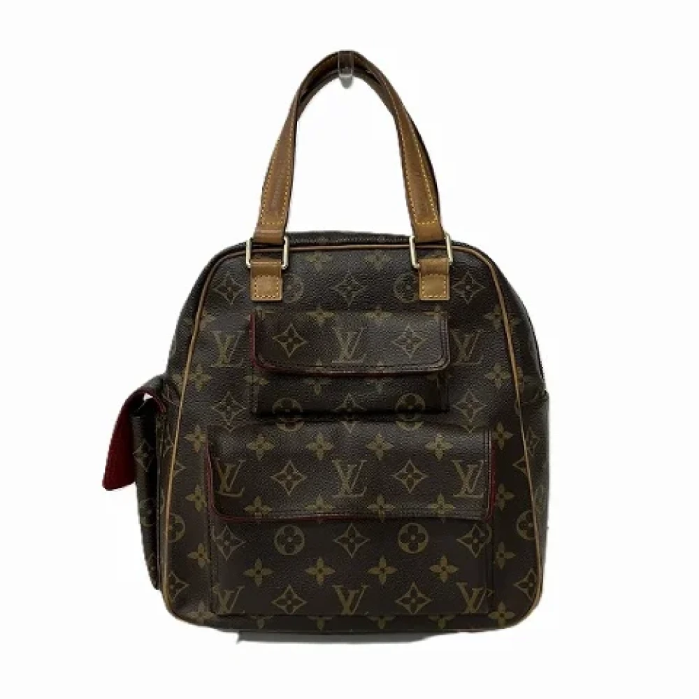 Louis Vuitton Vintage Pre-owned Canvas handbags Brown Dames