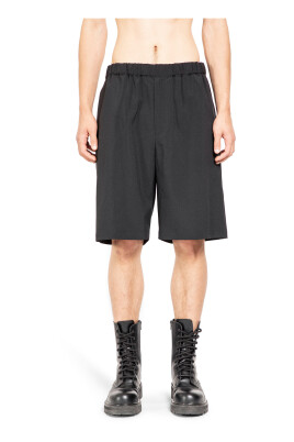 black-elastic-waistband-drawstring-pants
