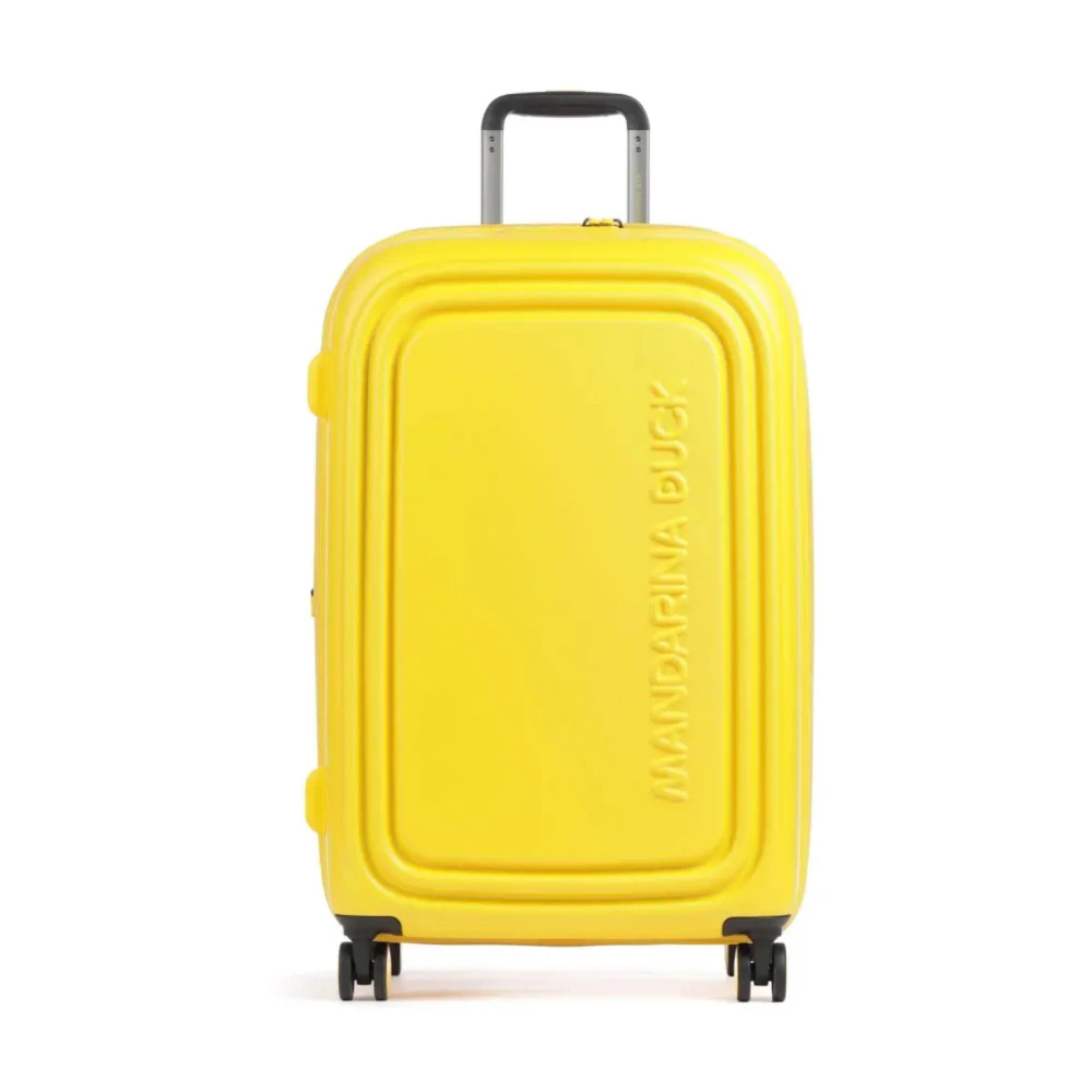 Mandarina Duck Unisex Gul Logoduck+ Medium Expandable Trolley