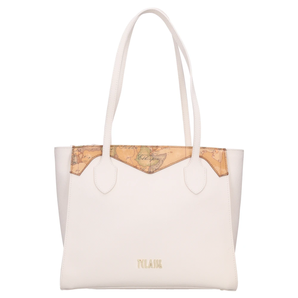 Alviero Martini 1a Classe Geo Classic Shopper Tas Avorio Beige Dames