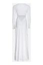 witte-v-hals-jurk-met-cut-out