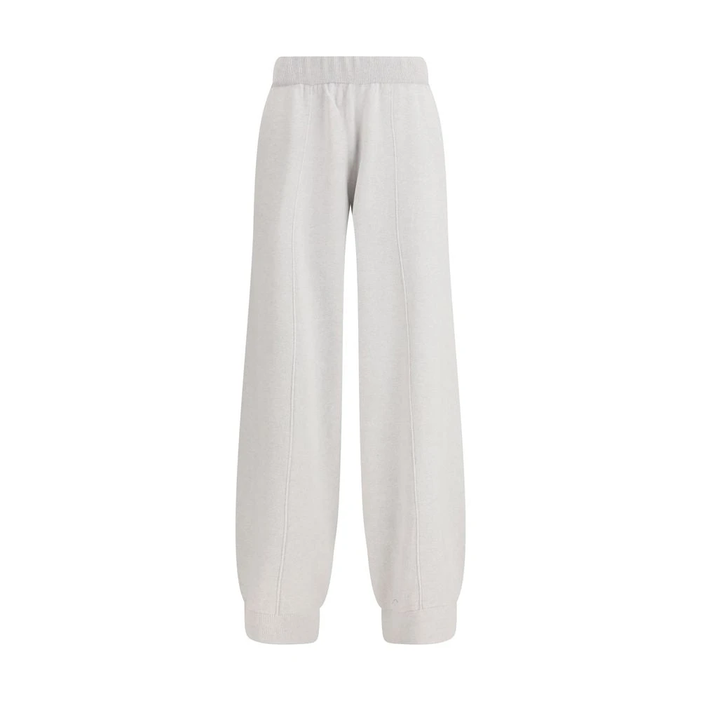 Fabiana Filippi Women's Gray Jewel Detail Trousers - Sweatpants - M- Trousers