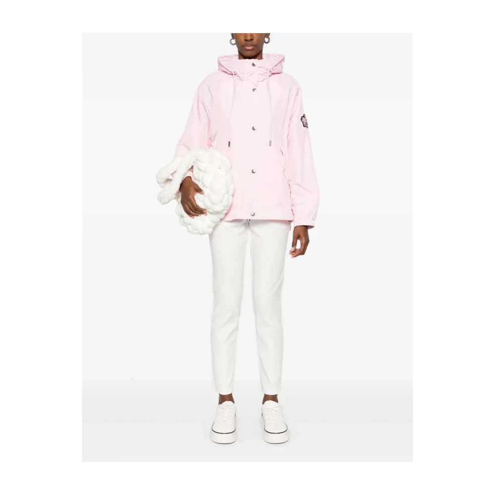 Ermanno Scervino Stijlvolle Parka Jas voor Mannen Pink Dames