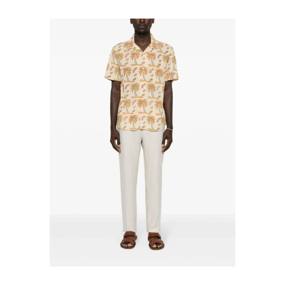 ETRO Taupe Broek Ss24 Beige Heren