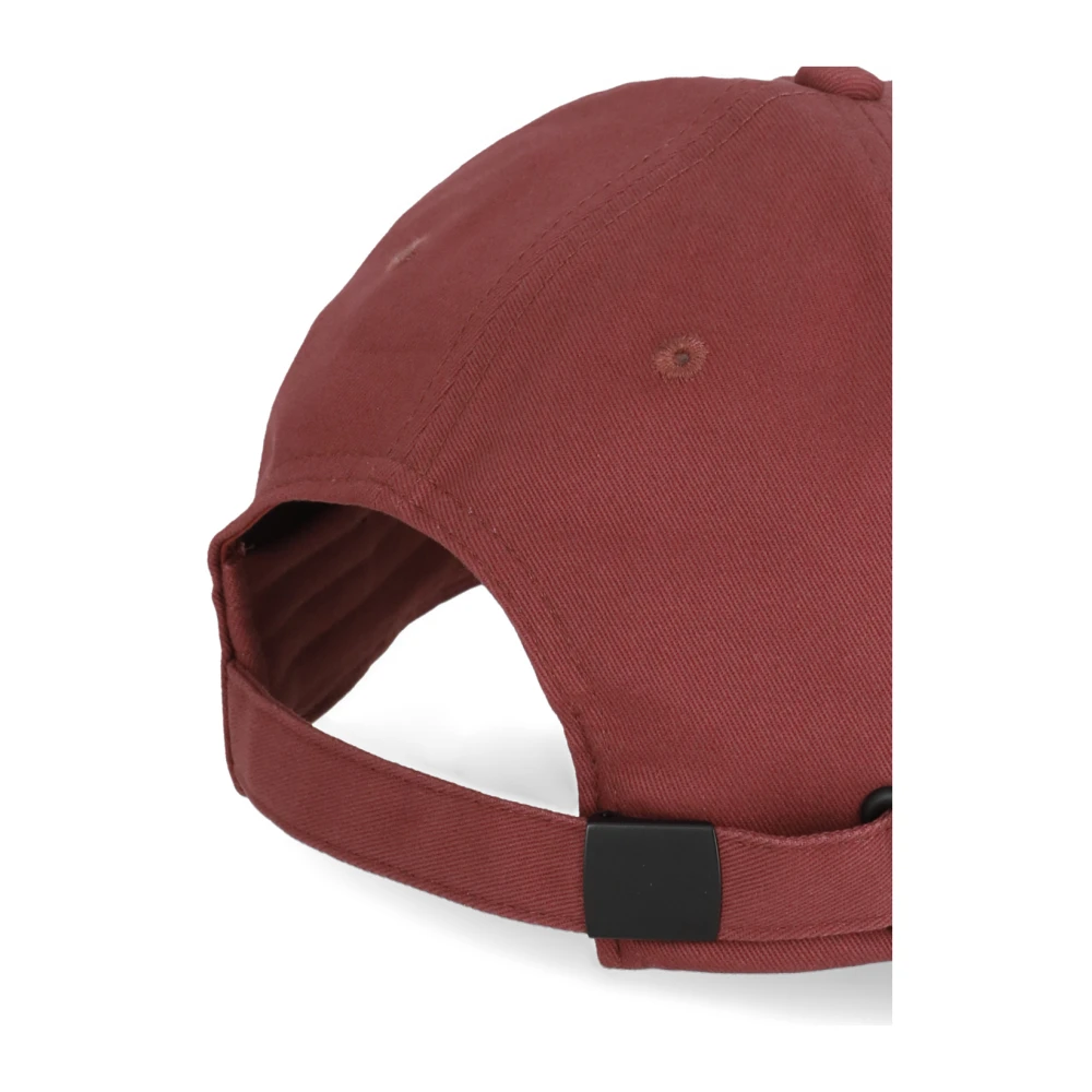 Canada Goose Bordeaux Katoenen Baseballpet Man Red Heren