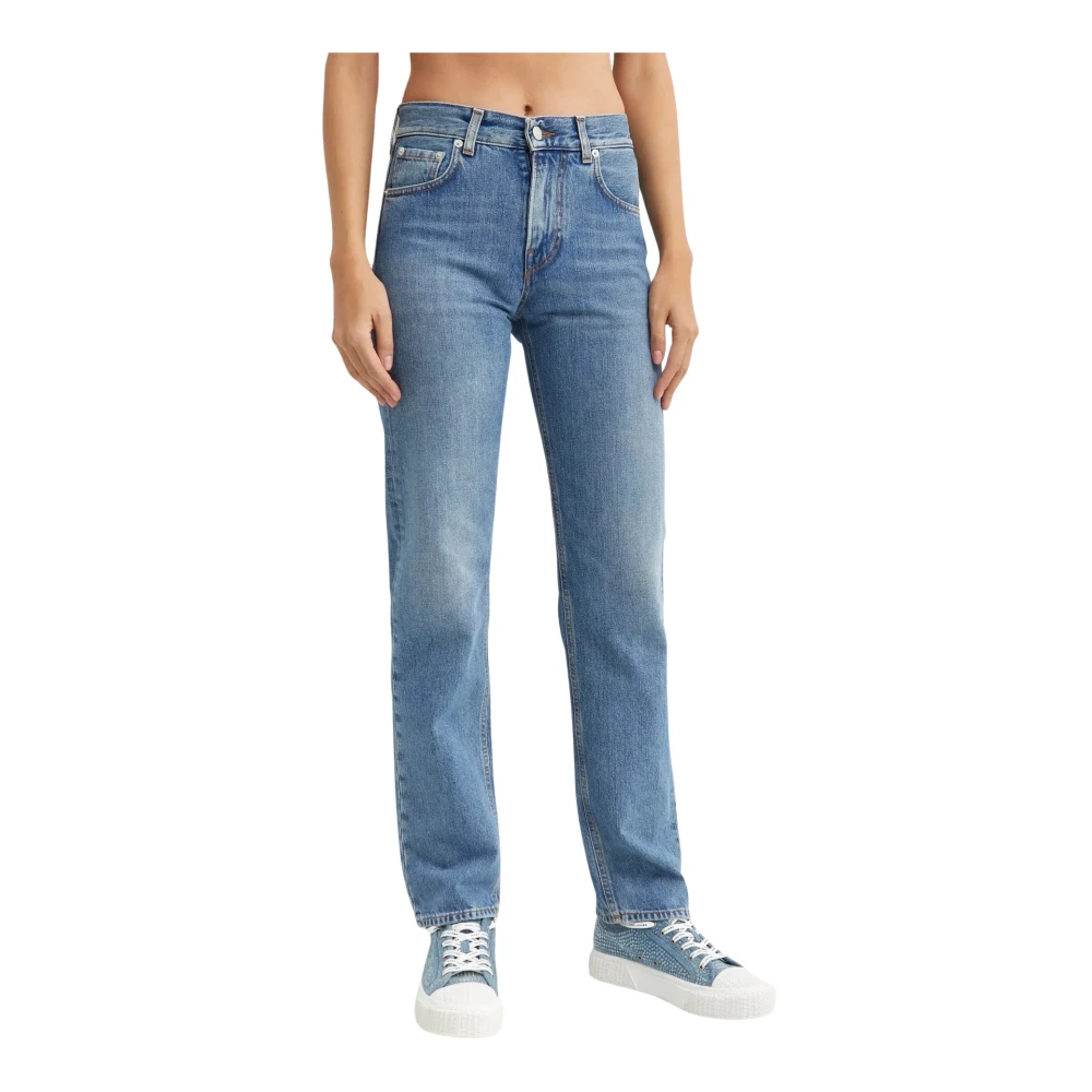 Haikure Women's Blue Cleo Relaxed Fit Jeans - Slim Fit Jeans - W27 - Jeans