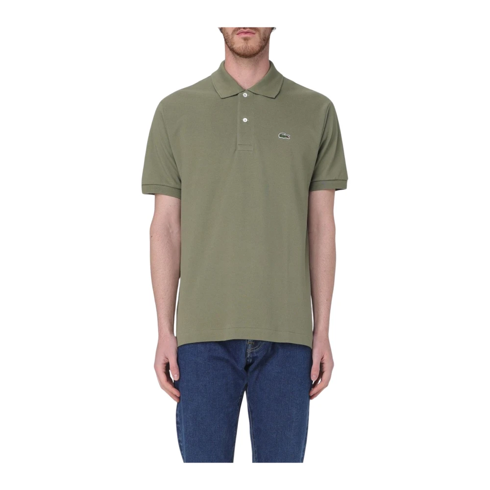 Lacoste Uomo Verde Polo Classic Fit - Immagine 2